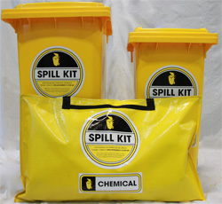 60L, 120L, 240L Chemical Spill Kit Range